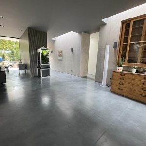 Grey Polished Concrete Flooring